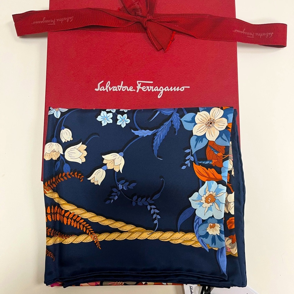 Ferragamo silk scarf